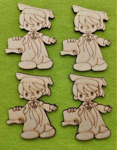 Natúr fa  Ballagó kis fiú	4db/csomag	8x10,5cm  