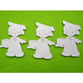 Fehér fa  Ballagó kis fiú	3db/csomag	8x10,5cm 