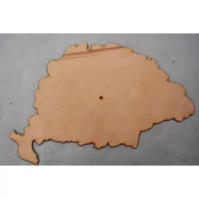 Natúr fa Nagy Magyarország térkép 1 db	46x29cm 