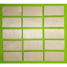 Natúr fa tábla	 15db/csomag	5x10cm 