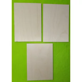 Natúr fa tábla A 5	 3db/ csomag	21x15cm 