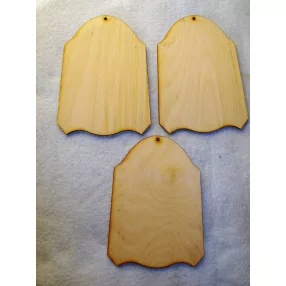 Natúr fa ikon tábla 	 3db/ csomag	11x15cm 