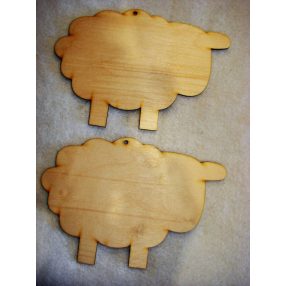 Natúr fa Bárány 20cm	 2db/ csomag	20x14cm 