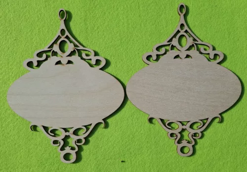 Natúr fa Tábla csipkés	 2db/ csomag	20x15cm