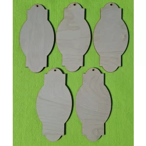   Natúr,nyír rétegelt lemez  tábla szalon függőleges 	5db/csomag	20x10cm 