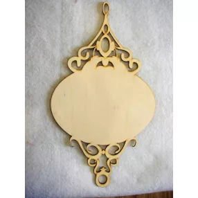 Natúr fa Tábla csipkés nagy	 	20x36cm 