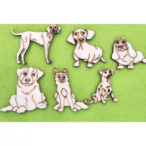 Natúr fa kutya csomag	6db/csomag	5 -7cm magasság 