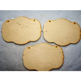 Natúr fa Tábla 	3db/csomag	20x14cm  