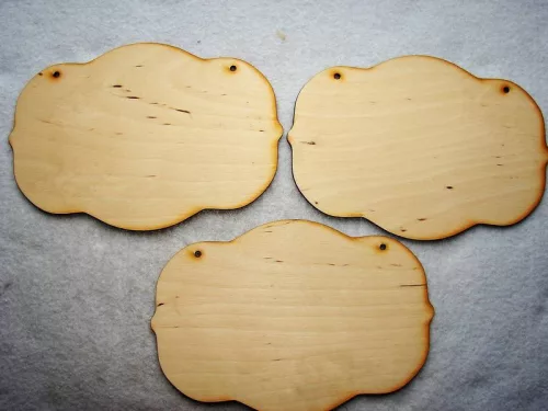 Natúr fa Tábla 	3db/csomag	20x14cm  