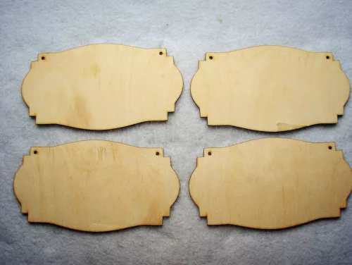 Natúr fa Tábla 	4db/csomag	10x18cm  