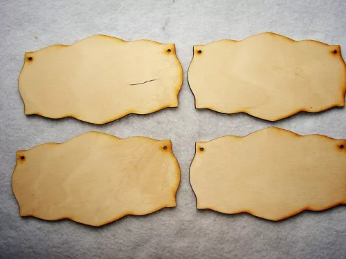 Natúr fa Tábla 4db/csomag	10x18cm  