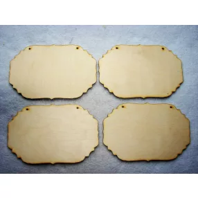 Natúr fa Tábla 	4db/csomag	18x11,5cm  