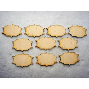 Natúr fa Tábla 10db/csomag	7x4,5cm  