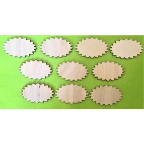 Natúr fa Tábla 10db/csomag	7,5x4,5cm  