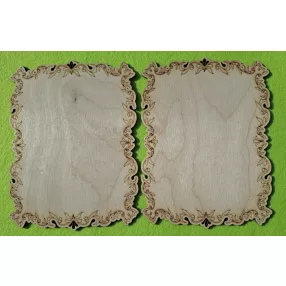 Natúr fa Mintás A5 Tábla 	2db/csomag	14,5x19,5cm  