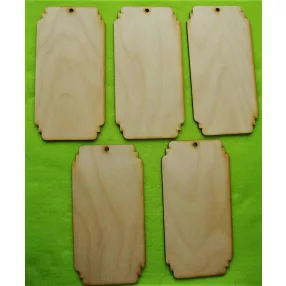 Natúr fa  tábla felül lyukkal 	5db/csomag	19,5x9,5cm 