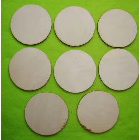 Natúr fa Kör lap	8db/csomag	10x10cm 