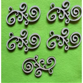 Natúr fa  Sarokdísz íves	5db/csomag	Sarokdísz 4,5x7cm 