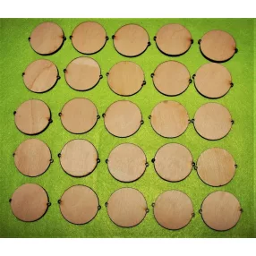 Natúr fa kör lap 2 db lyukkal 	 25db/csomag	4,3x3,7 cm 