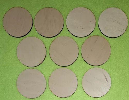 Natúr fa Kör lap	10  db/csomag	7cm