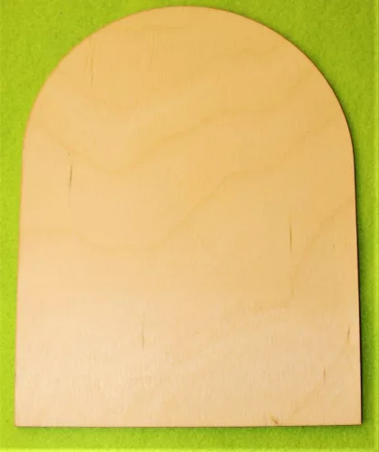 Natúr fa ikon tábla 	1db 	21x16,5cm 