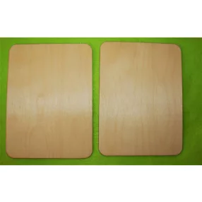 Natúr fa  tábla 	2db/csomag	16,5x22cm