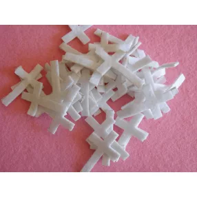 Filc kereszt	 3,3x5,1cm 40db/csomag 