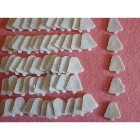 Filc  harang 2,8x3cm  50db/csomag