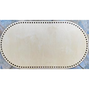 65x35cm  Natúr fa horgolható kosár alap  lyukkal	1db	