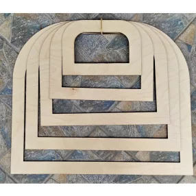   Natúr fa  D  Makramézható alap szett 	1szett	57x50-49x42-41x34-33x26-25x18-17x10 cm 