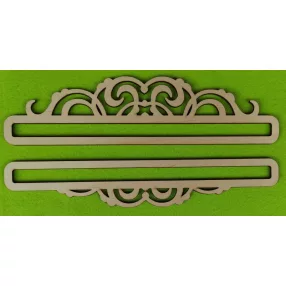   Natúr fa 1. Függeszthető   Makramézható alap szett	1szett	Teteje 30x7 alja 30x5 cm 