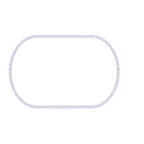   55x88cm Natúr fa Horgolható kosár alap  fa   alap 8mm lyukkal 	1db	  