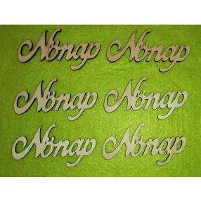 Natúr fa Nőnap 6db/csomag	9,5x5cm  