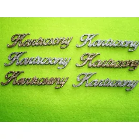   Csillámos ,fa alapú HDF(nem tömörfa)   Karácsony	6db/csomag	9,5x2,5cm 