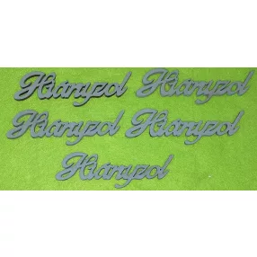 Szürke  fa HIÁNYZOL 10X3cm 5db/csomag	