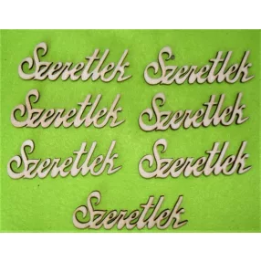 Natúr fa szeretlek	7db/csomag	8x2,7cm 