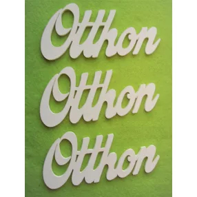 Fehér  fa Otthon	3db/csomag	15x7cm 