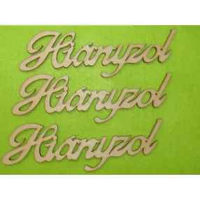 Natúr fa Hiányzol 16x5cm  3db/csomag