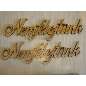 Natúr fa nemfelejtünk 20x6cm  2db/csomag