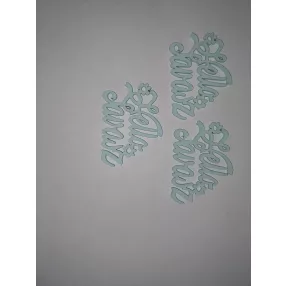 Világoskék fa Hello tavasz	3db	7x5cm vastagság 3mm