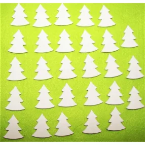   Fehér színű ,fa  alapú HDF(nem tömörfa)  fenyőfa 	28db/csomag	3x2,5cm 