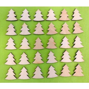 Natúr,nyír rétegelt lemez fenyő 3,5x3,5cm 30db/csomag