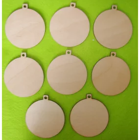 Natúr fa karácsonyfadísz	8db/csomag	7,2x8cm