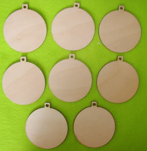 Natúr fa karácsonyfadísz	8db/csomag	7,2x8cm