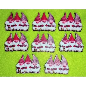 Nyomtatott Három törpe	8db/csomag	4,7x3,8cm 