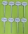 Beszúrós   Nyomtatott ,fa alapú HDF(nem tömörfa)    kis    tábla   Nőnapra  felirattal 	8db/csomag	9x3,5cm