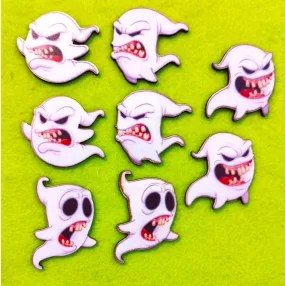  Nyomtatott fa Szellem szett	8db/csomag	4-5 cm 