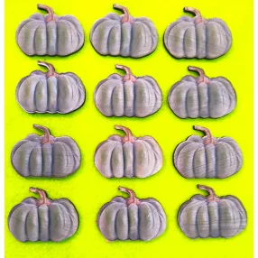 Nyomtatott fa Szürke tök	12db/csomag	3,5x4,5cm 