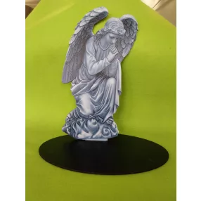   Nyomtatott Fa Nagy talpas     Imádkozó angyal	1szett	17x30cm talp28x15cm 