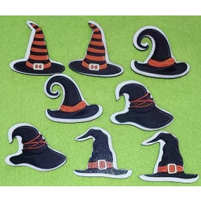 Nyomtatott Fa Boszorkány sapka	8db	Kb 5cm cm 